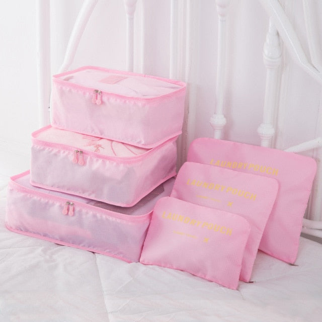 6 PCS Travel Storage Bag