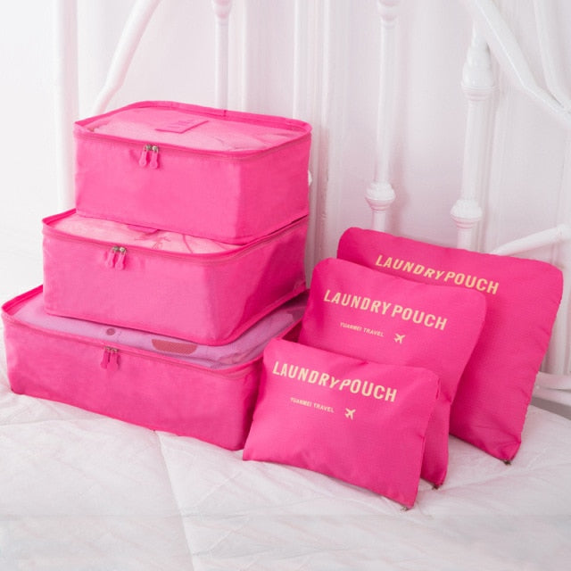 6 PCS Travel Storage Bag