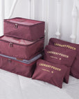 6 PCS Travel Storage Bag