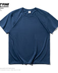 00% Combed Cotton Short Sleeve T-shirt Men