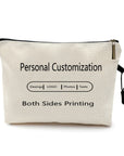 Personal Custom DIY Logo Makeup Bag