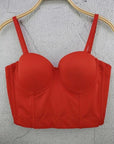 Mesh Push Up Bralet Women's Corset Bustier Bra