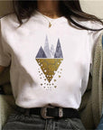Beautiful Geometry Printed T Shirt
