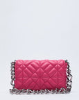 Soft Gold Metal Chain Pu Leather Armpit Bag