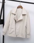 Autumn Women Faux Leather Jacket