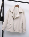 Autumn Women Faux Leather Jacket