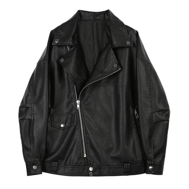 Autumn Women Faux Leather Jacket