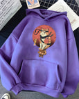 Mount Fuji Pattern Hoody For Men