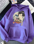 Mount Fuji Pattern Hoody For Men