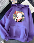 Mount Fuji Pattern Hoody For Men