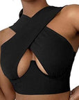 Women's Criss Cross Tank Tops
