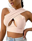 Women's Criss Cross Tank Tops