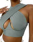 Women's Criss Cross Tank Tops