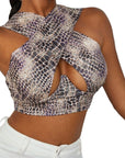Women's Criss Cross Tank Tops
