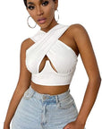 Women's Criss Cross Tank Tops