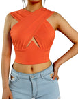 Women's Criss Cross Tank Tops