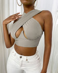 Women's Criss Cross Tank Tops