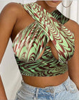 Women's Criss Cross Tank Tops
