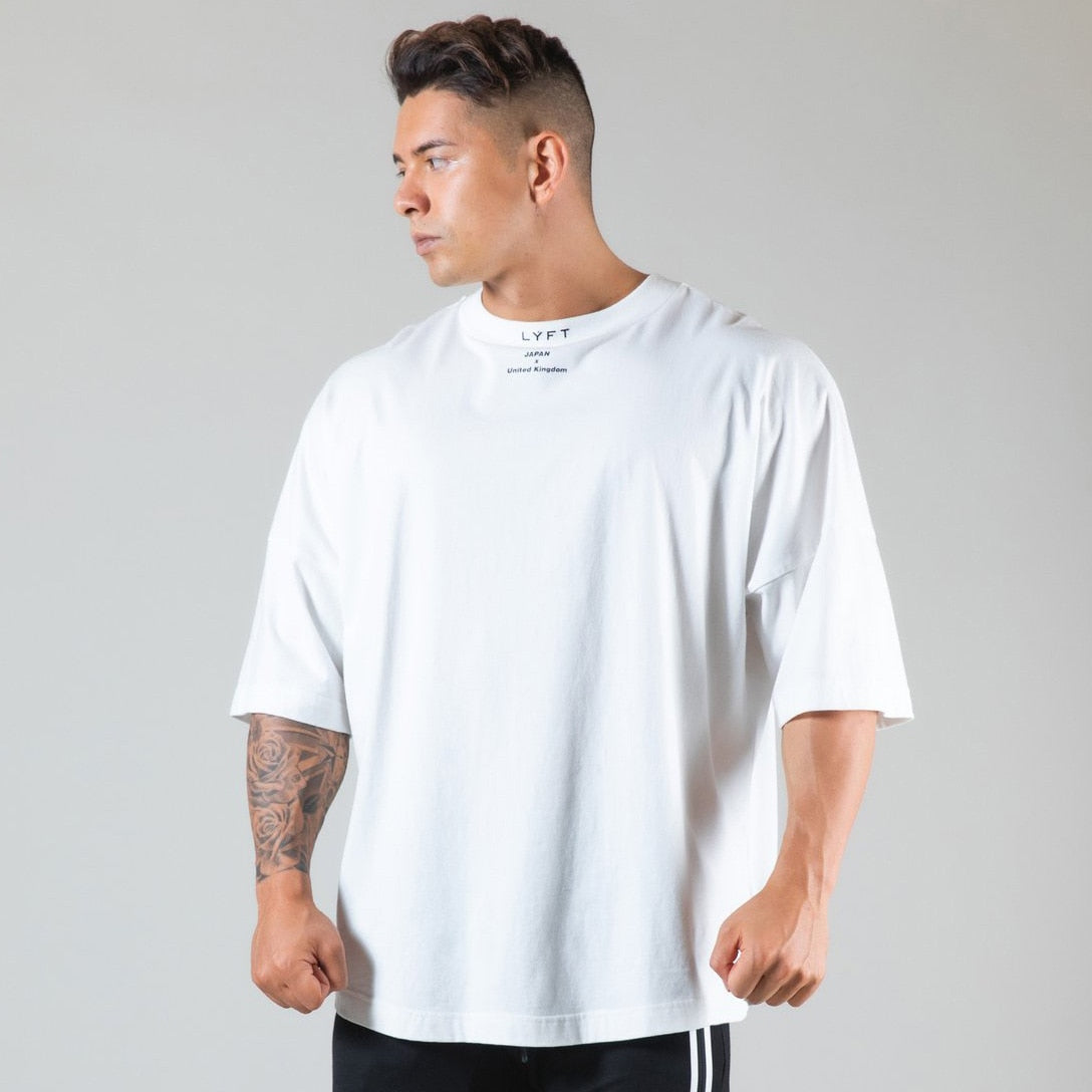 Cotton Short Sleeve Oversized T-Shirt