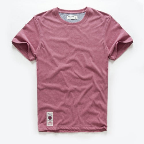 Cotton Solid Color T-Shirt