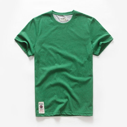 Cotton Solid Color T-Shirt