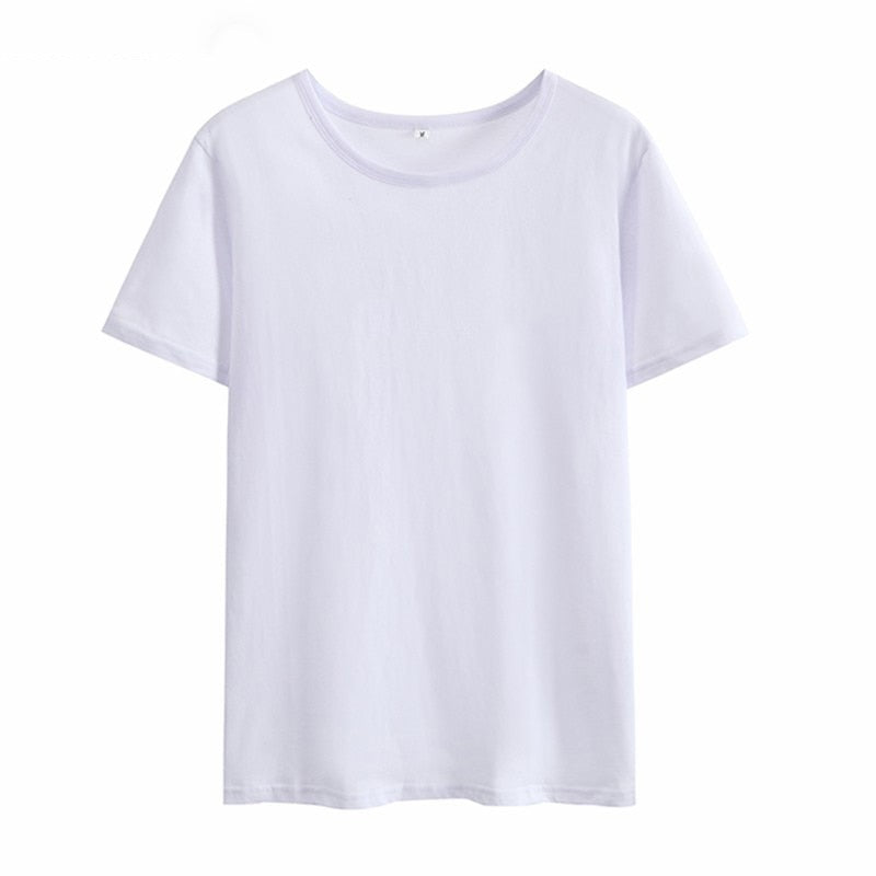 O-Neck Cotton Short Sleeve T-Shirts