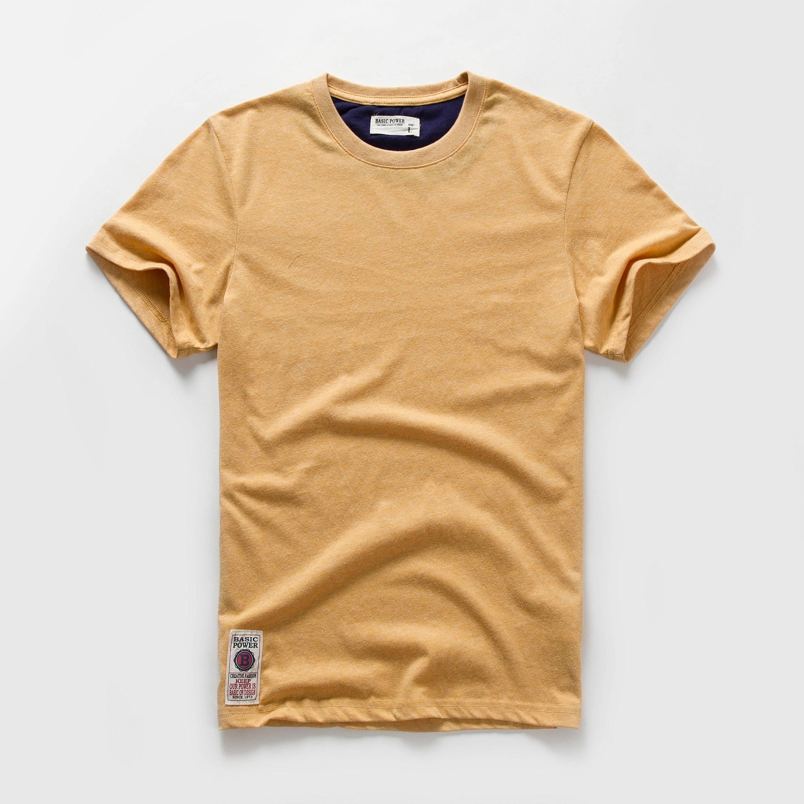 Cotton Solid Color T-Shirt