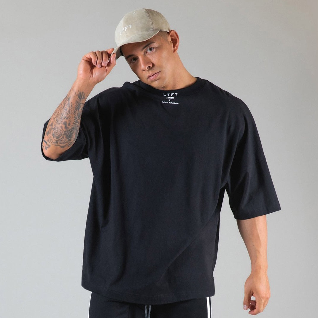 Cotton Short Sleeve Oversized T-Shirt