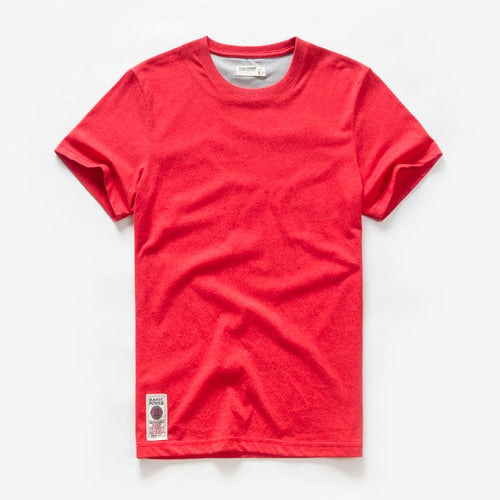 Cotton Solid Color T-Shirt