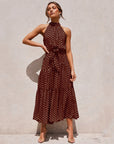 Summer Polka Dot Long Dresses