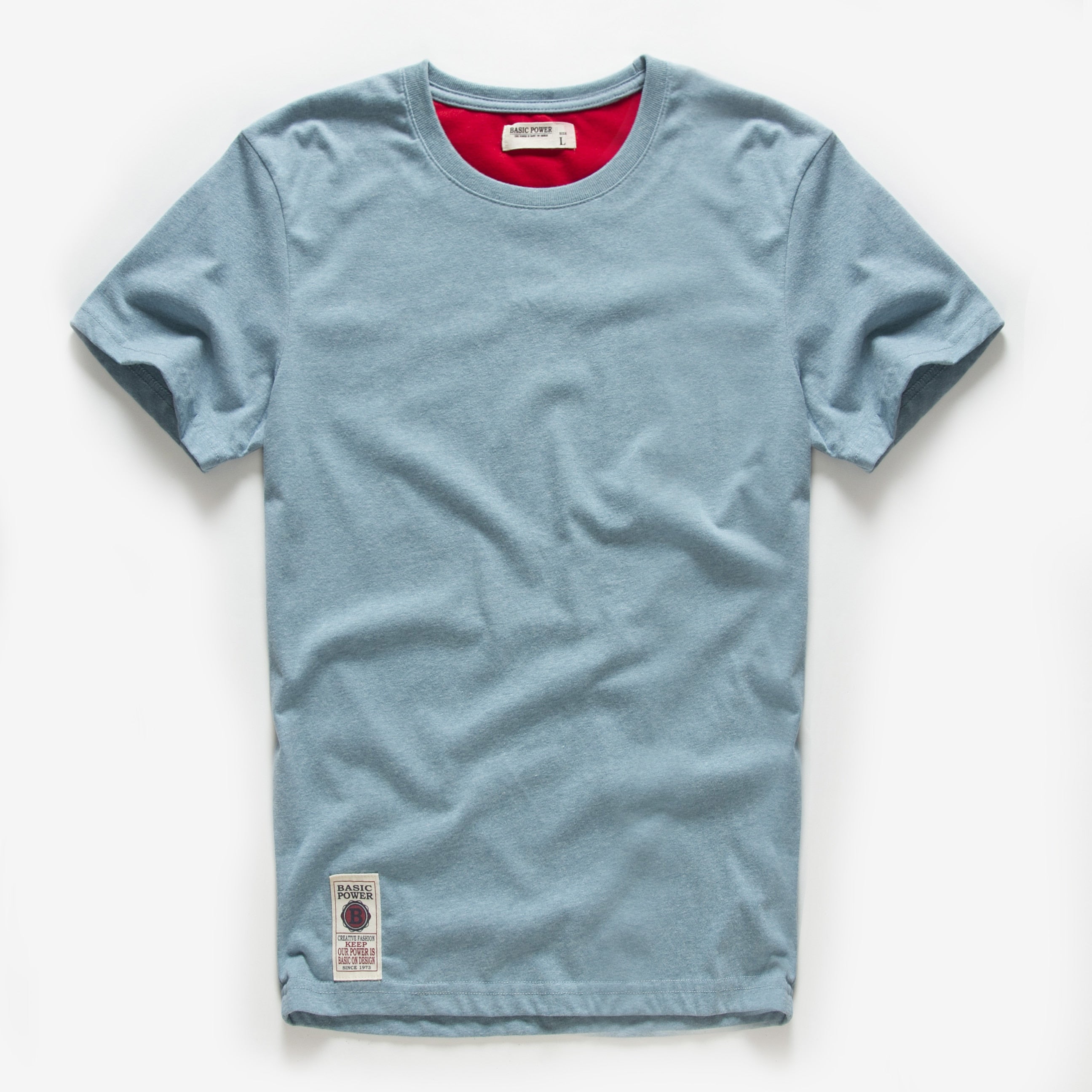 Cotton Solid Color T-Shirt