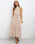 Summer Polka Dot Long Dresses