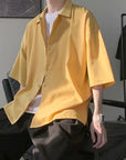 Half Sleeve Solid Color Shirts