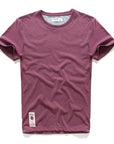 Cotton Solid Color T-Shirt