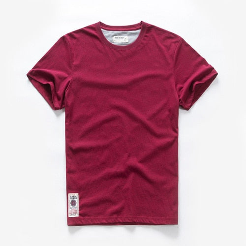 Cotton Solid Color T-Shirt