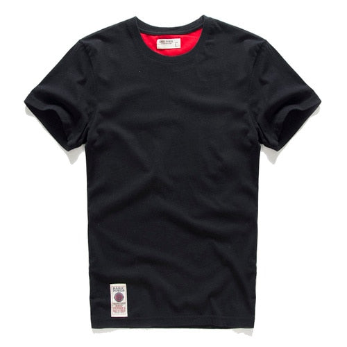 Cotton Solid Color T-Shirt