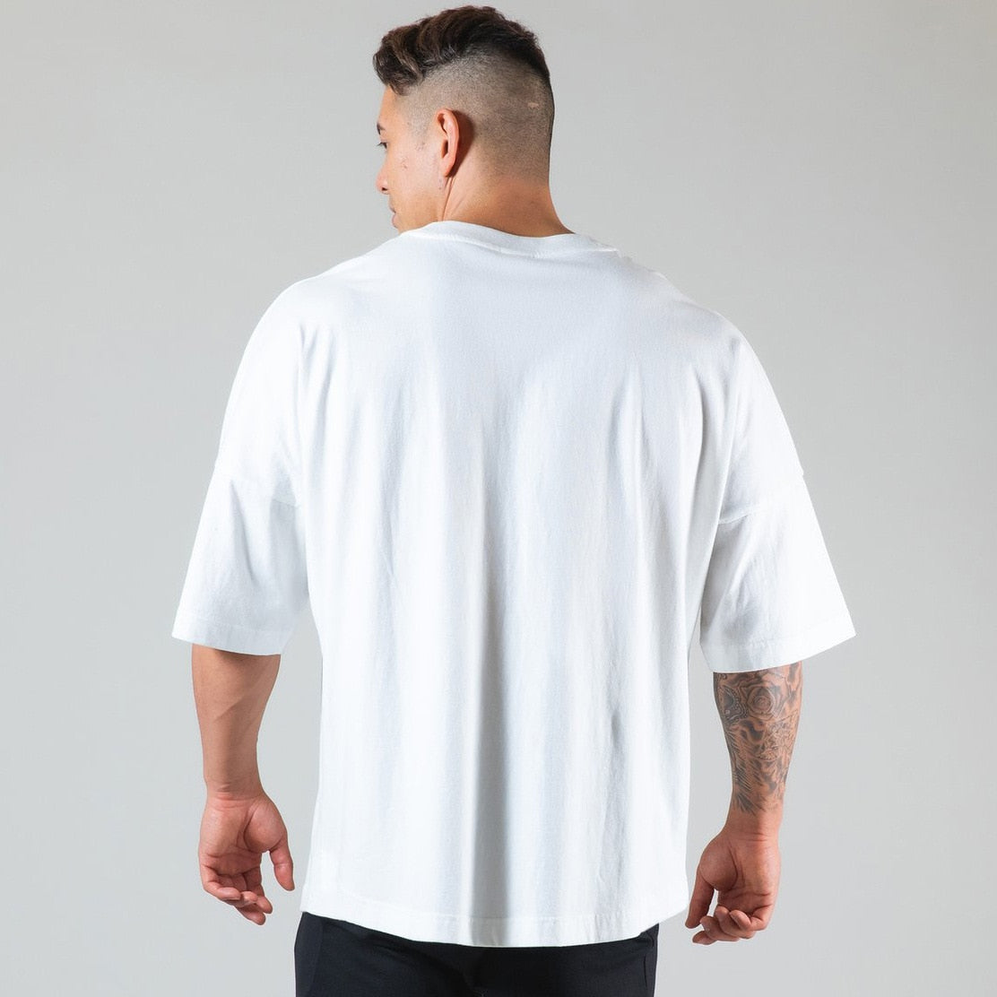 Cotton Short Sleeve Oversized T-Shirt