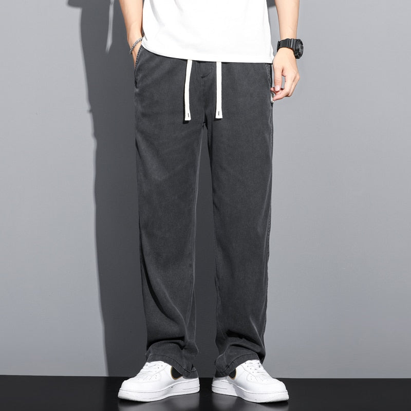 Summer Soft Lyocell Fabric Pants