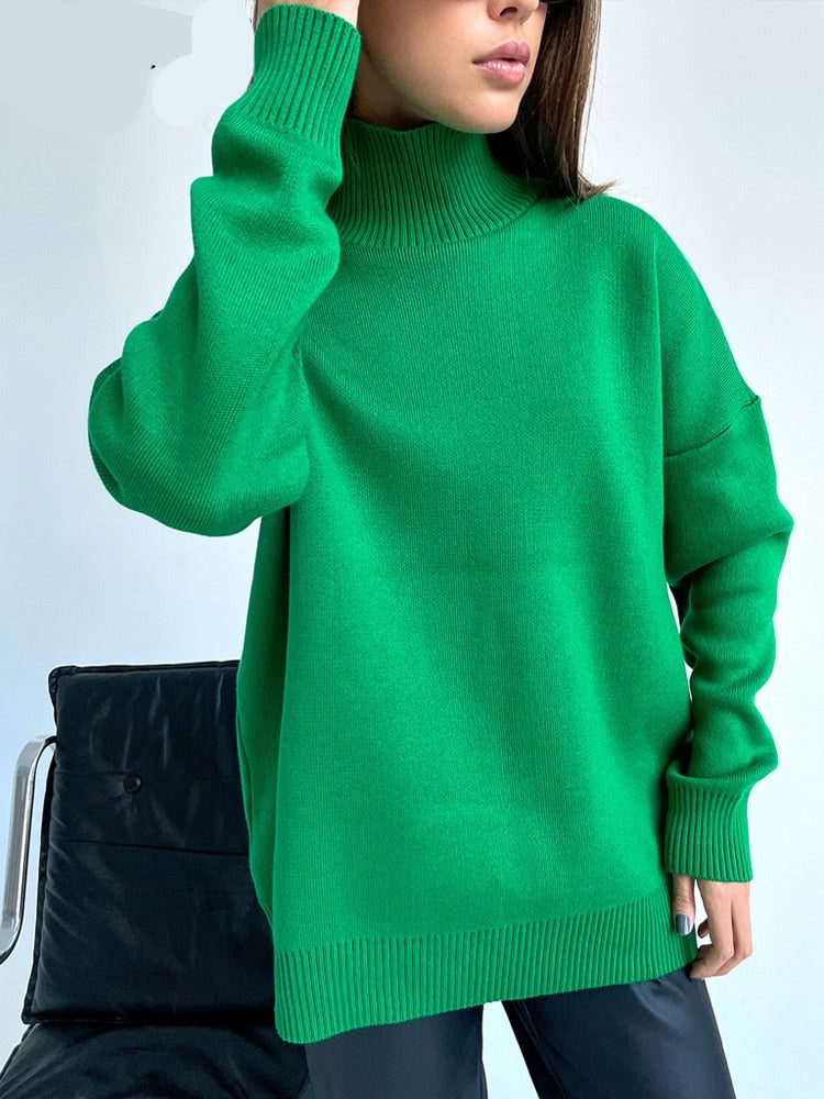 Turtleneck Oversized Sweater