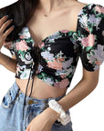 Floral Print Tops