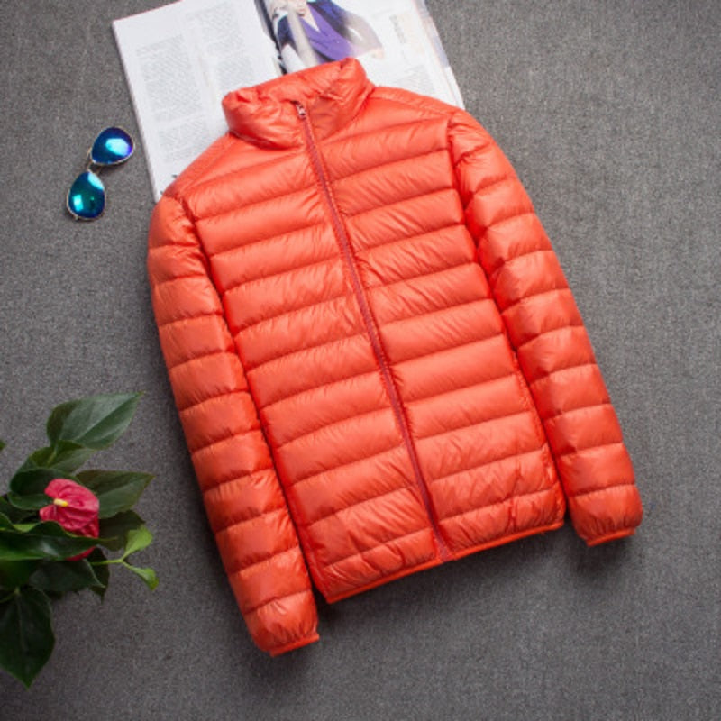 Light Down Hooded Jacket