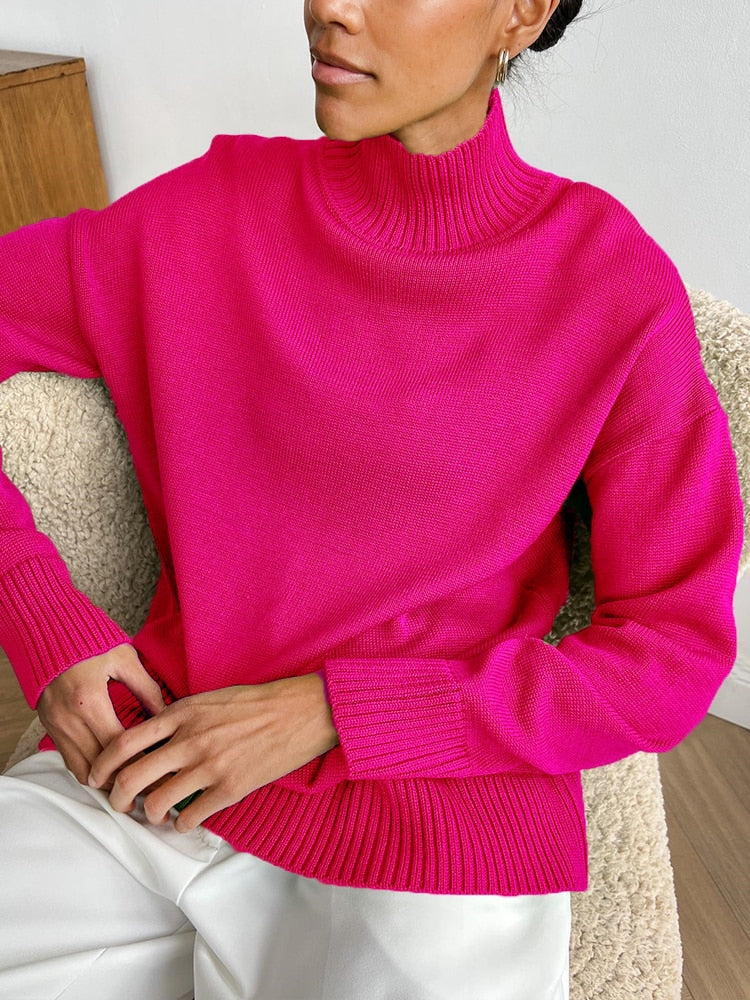 Turtleneck Oversized Sweater