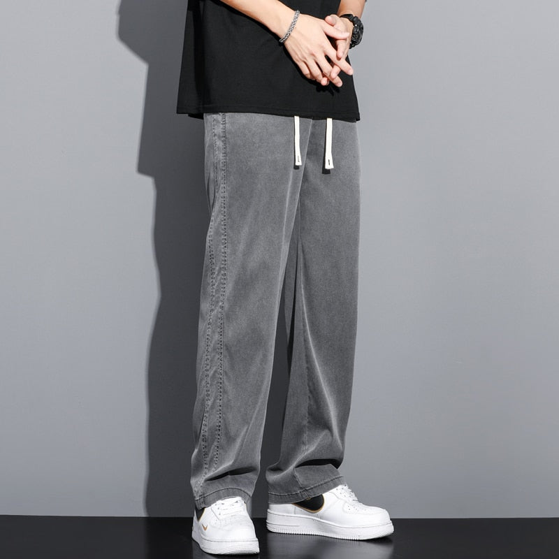 Summer Soft Lyocell Fabric Pants