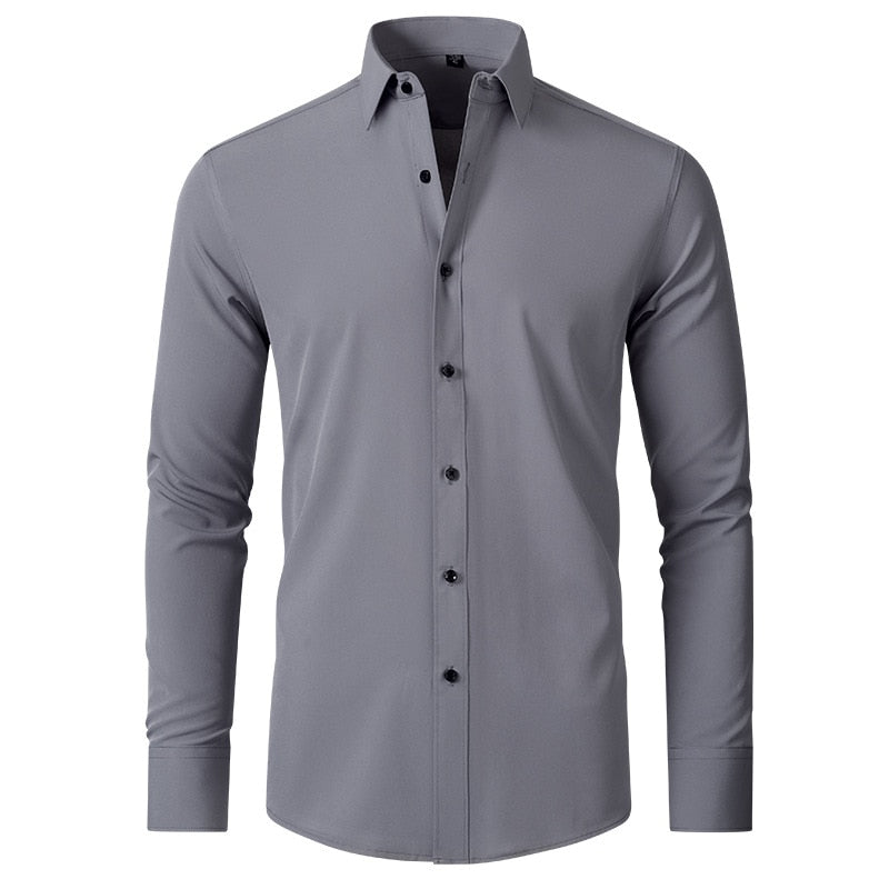 Solid Color Casual Shirt