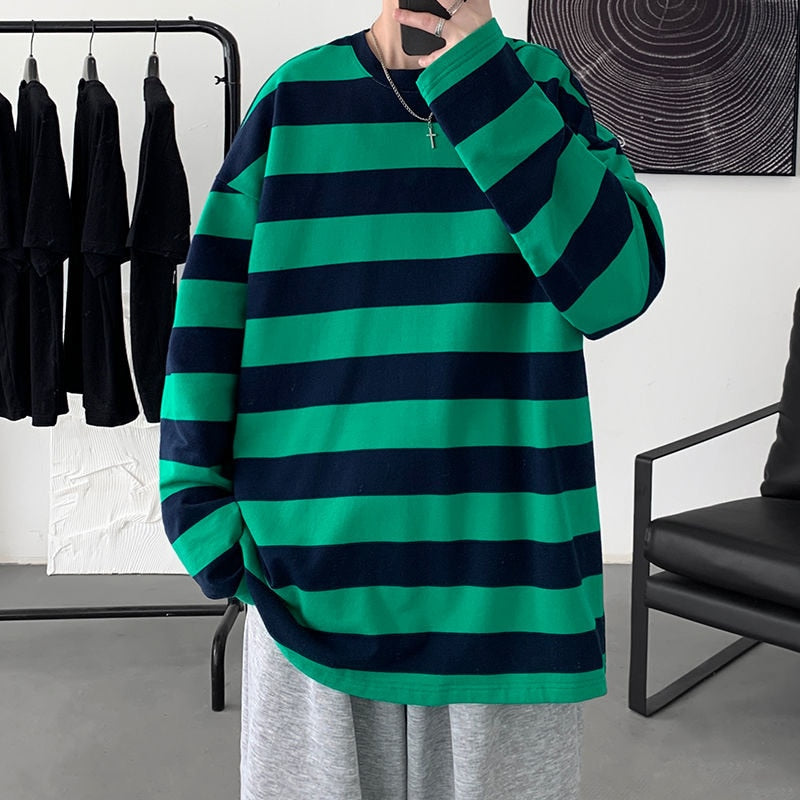 Oversized Striped T-Shirts