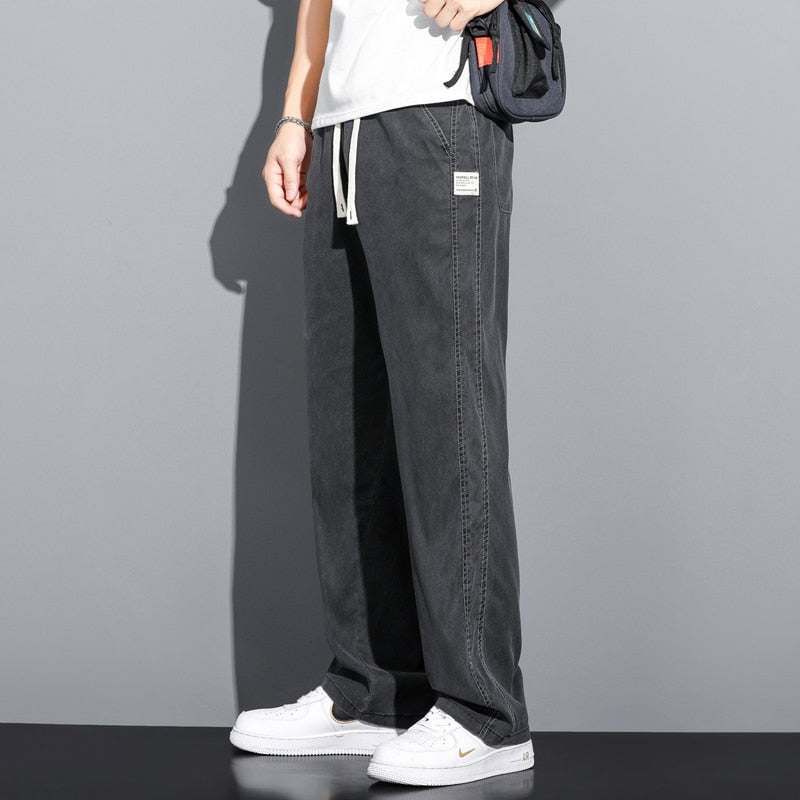 Summer Soft Lyocell Fabric Pants