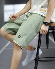 Casual Solid Color Beach Shorts