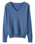 V-Neck Slim Fit Soft Sweaters