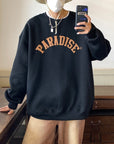 Letter Printed Korean Style Sweatshirts