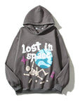 Graffiti Letter Print Hoodie